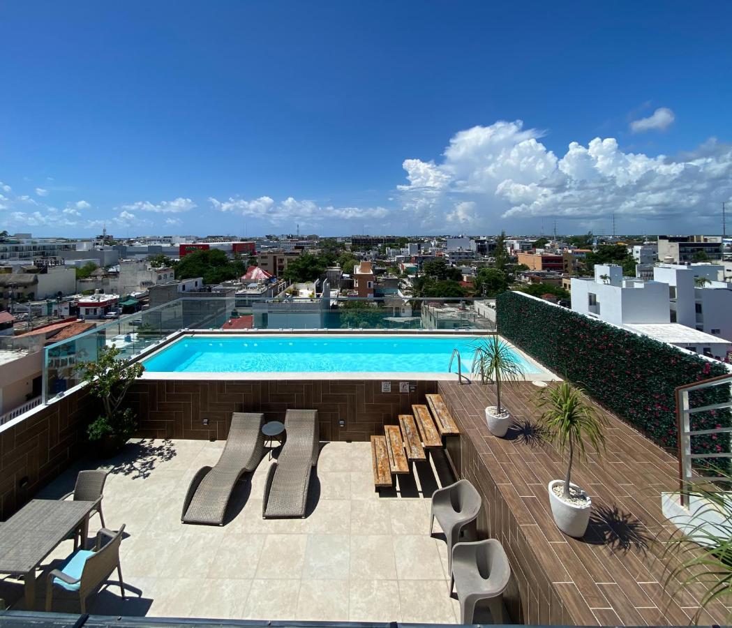 Studios With Roofpool In Vanessa 24 Playa del Carmen Exteriör bild